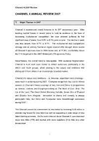 2007 Programme Review