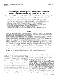 Direct Imaging Discovery of a Second Planet Candidate Around the Possibly Transiting Planet Host CVSO 30 ⋆