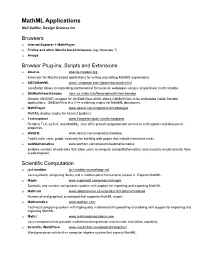 Mathml Applications Neil Soiffer, Design Science Inc