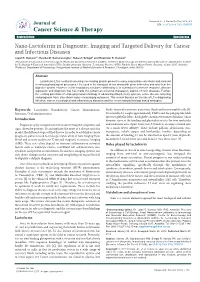 Nano-Lactoferrin in Diagnostic, Imaging and Targeted Delivery for Cancer and Infectious Diseases Jagat R