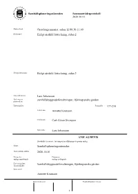 Protokoll 2020-10-01