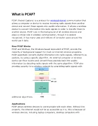 What Is PCAP?