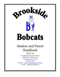 Student and Parent Handbook