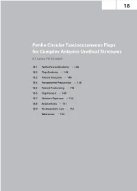 Penile Circular Fasciocutaneous Flaps for Complex Anterior Urethral Strictures K.J
