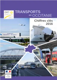 Transports En Occitanie Chiffres Clés 2016 Transports En Occitanie