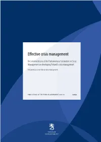5 Premise and Resources of Finland's Participation in Crisis Management