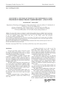 87 Geochemical Methods of Inference The