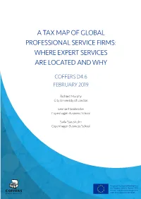 A Tax Map of Global Professional Service Firms: Where Expert Services Are Located and Why