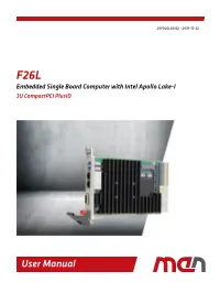 F26L User Manual