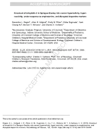Knockout of Latrophilin-3 in Sprague-Dawley Rats Causes Hyperactivity, Hyper-Reactivity, Under-Response to Amphetamine, and Disrupted Dopamine Markers