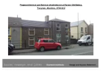 Proposed Internal and External Refurbishment at Former Old Bakery, Trecynon, Aberdare, CF44 8LU