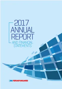2017 Annual Report and Financial Statements