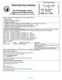 Filed As WSR 21-11-114 on May 19, 2021