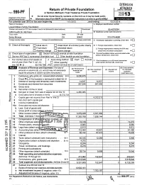 Z 990-PF Return of Private Foundation