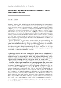 Intransitivity and Future Generations: Debunking Parfit's Mere Addition Paradox