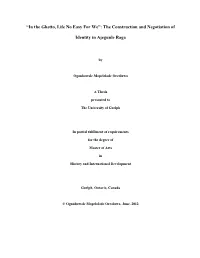 The Construction and Negotiation of Identity in Ajegunle Raga