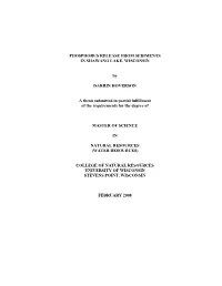 Phosphorus Relese from Oxic