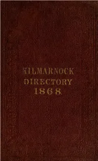 Post Office Kilmarnock Directory