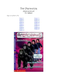 The Predator Animorphs #5 K.A