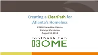 Creating a Clearpath for Atlanta's Homeless