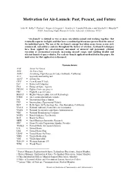 Preparation of Papers for AIAA Technical Conferences