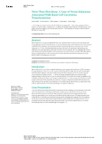 Than Skin Deep: a Case of Nevus Sebaceous Associated with Basal Cell Carcinoma Transformation