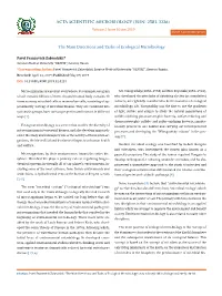 The Main Directions and Tasks of Ecological Microbiology