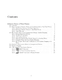 Chapter 22: Kinetic Theory of Warm Plasmas [Version 1222.1.K]