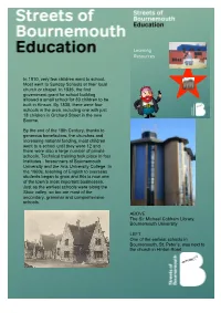 Education and Additional Resources