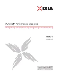 Ixchariot® Performance Endpoints