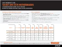 Socket Am4 X570 Motherboards a Groundbreaking New Platform - Ryzentm 3000 Ready Bleeding-Edge Hardware for Gamers, Content Creators, and Prosumers