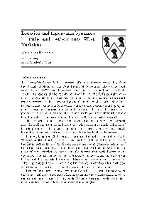 And 14Th-Century West Yorkshire Wenyeva Atte Grene