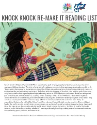 April 2018 Book List: Re-Make It