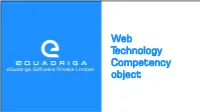 Web Technology Competency Object GFT Website – New Look Re-Launched
