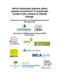 A Systematic Review in the Context of Climate Change