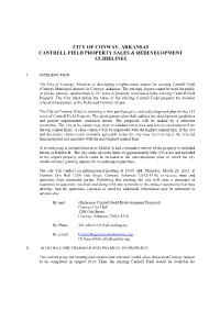 Cantrell Field Redevelopment Guidelines