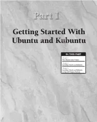 Getting Started with Ubuntu and Kubuntu