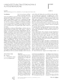 L'architettura Tra Eteronomia E