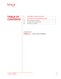 Table of Contents