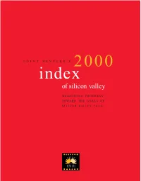 2000 Index of Silicon Valley