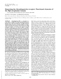 Dissecting the Thrombopoietin Receptor: Functional Elements of the Mpl Cytoplasmic Domain (Tyrosine Phosphorylation͞thrombopoietin͞signal Transduction͞jak͞stat)