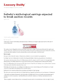 Luxury Daily Is Published Each Business Day