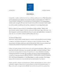 World Report Country Chapter Template