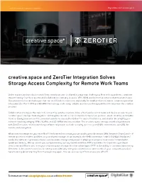 Zero-Tier Integration Breif Red.Indd