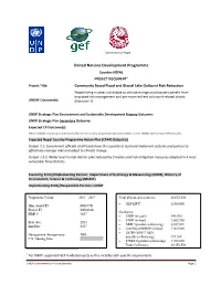 Project Document