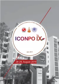 The ICONPO Updated Programs