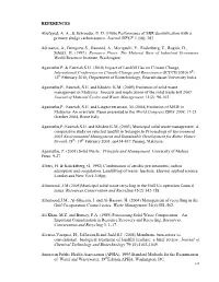 REFERENCES Abufayed, AA, & Schroeder, ED