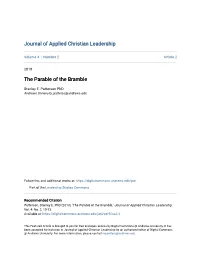The Parable of the Bramble