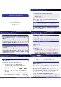 Computability and Complexity Time and Space Complexity Definition Of