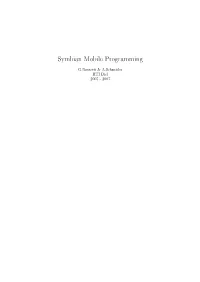 Symbian Mobile Programming